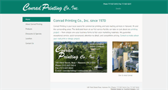 Desktop Screenshot of conradprinting.com